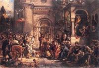 Przyjęcie Żydów, Jan Matejko 1889